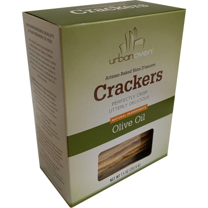 Wholesale Urban Oven Olive Oil with Sea Salt Crackers 7.5 oz Case- Bulk
