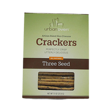 Wholesale Urban Oven Three Seed Crackers 7.5 oz Box-12ct Case Bulk