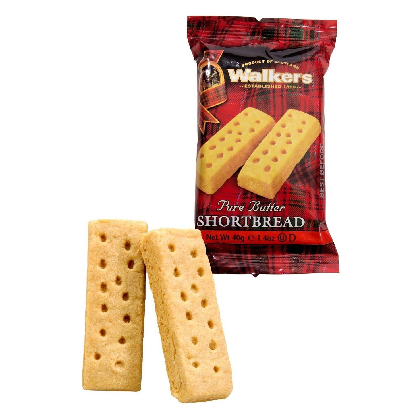 Wholesale Walker's Shortbread Cookies 1.4oz-24ct Case Bulk