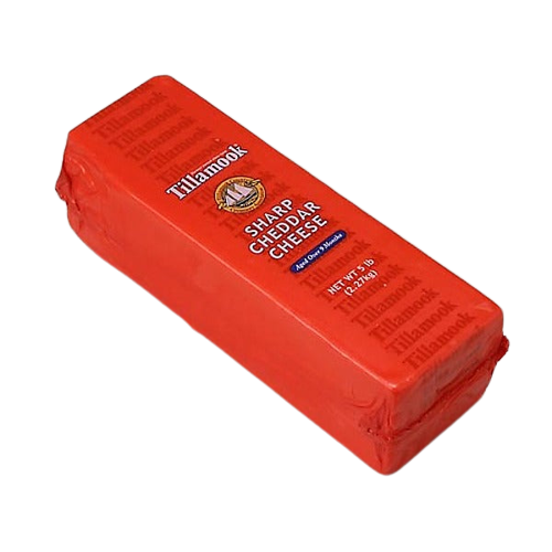 Wholesale Tillamook County Creamery Sharp Cheddar 5 lbs Block-2ct Case Bulk