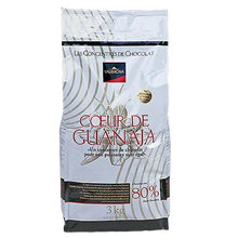 Wholesale Valrhona P125 Coeur de Guanaja Feves Dark Chocolate 6.6 lb Bag- Bulk
