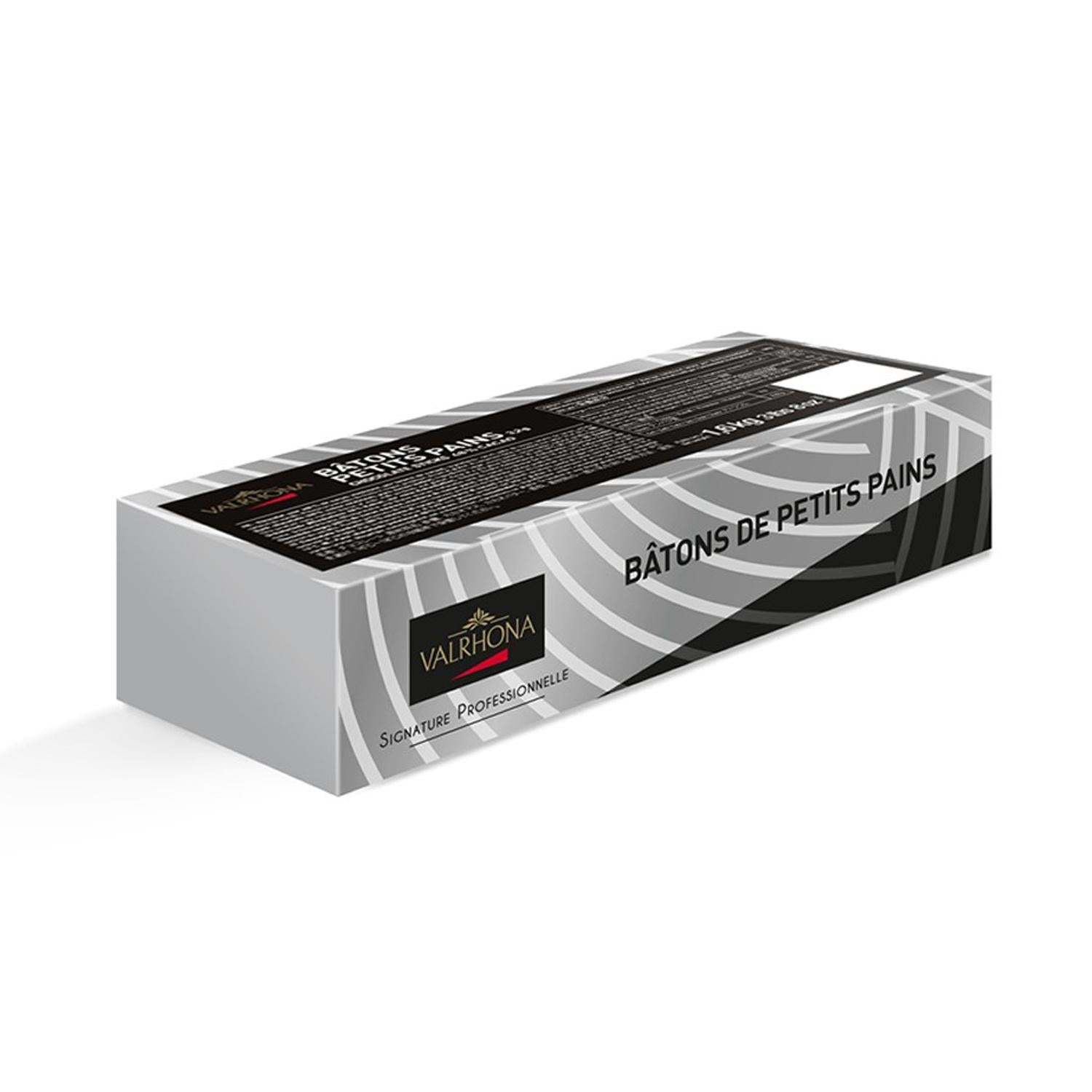 Wholesale Valrhona Batons Petits Pains 48% Dark Chocolate 3.5 lb- Bulk