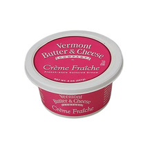 Wholesale Vermont Creamery Butter & Cheese Creme Fraiche 8 oz Container-12ct Case Bulk