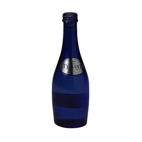 Wholesale Ty Nant Still Spring Water in Cobalt Blue Bottle 11 oz Case-24ct Case Bulk