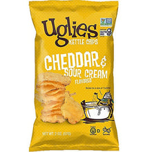 Wholesale Uglies® Kettle Chips Cheddar and Sour Cream 2 oz Bag-24ct Case Bulk