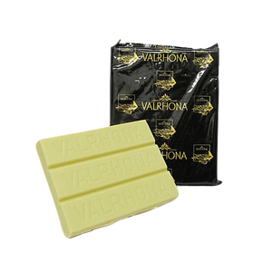 Wholesale Valrhona White Chocolate 35% Block 3 kg-1ct Case Bulk