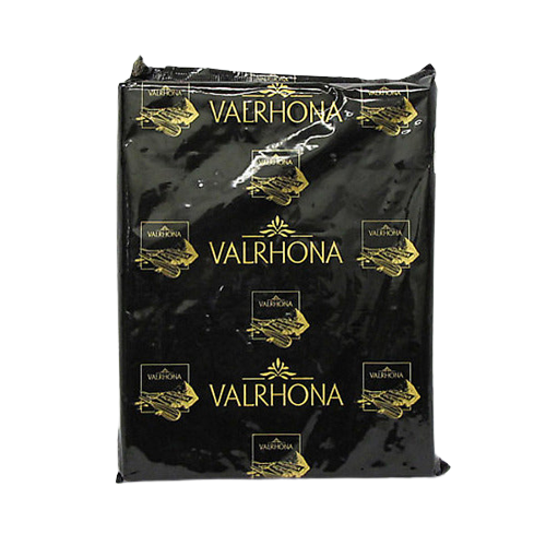 Wholesale Valrhona Guanaja Dark Chocolate Block 3 kg-1ct Case Bulk