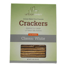 Wholesale Urban Oven Classic White Crackers 7.5 oz Box-12ct Case Bulk