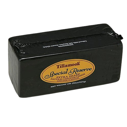Wholesale Tillamook County Creamery Extra Sharp Cheddar 2 lb-6ct Case Bulk