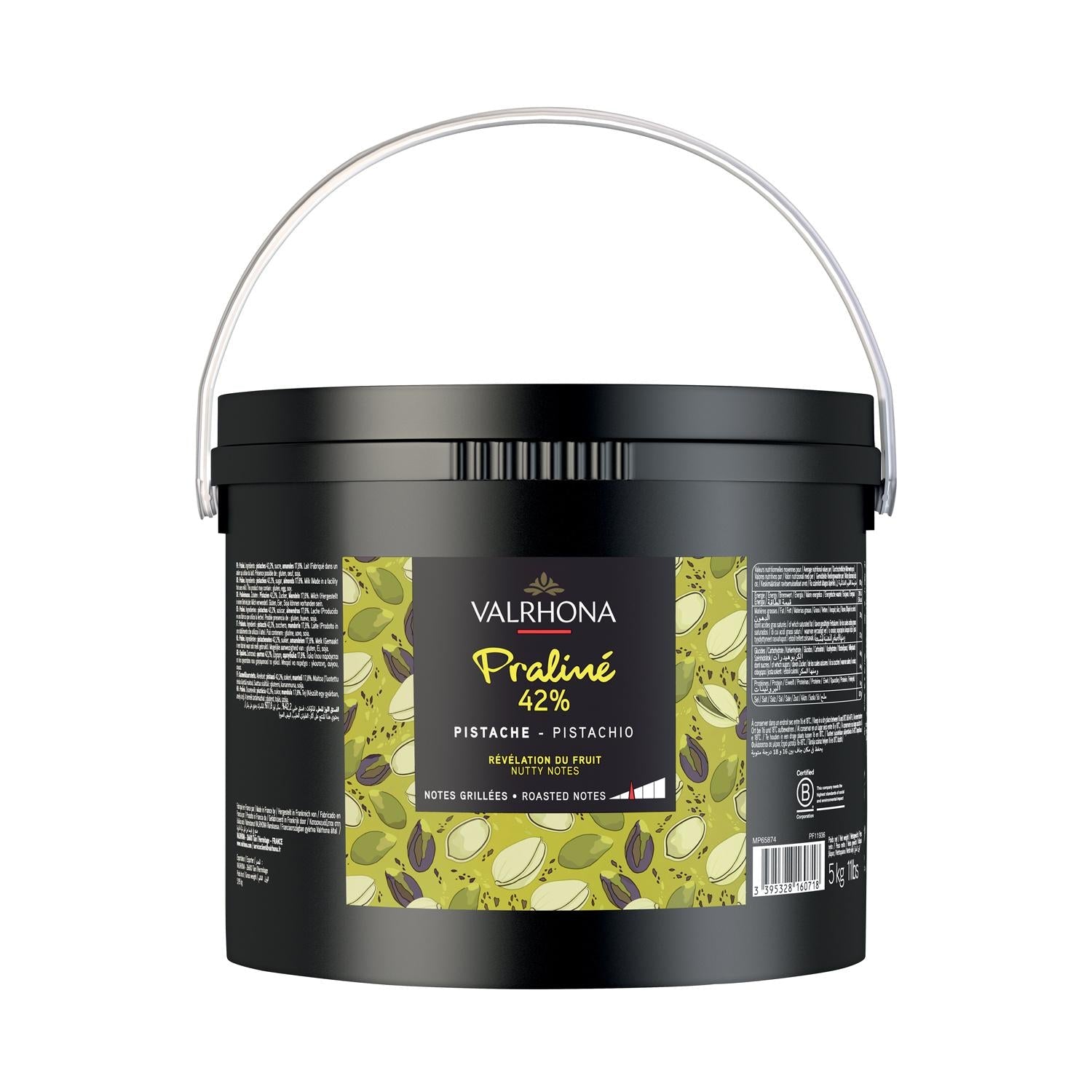 Valrhona Praline Pistache Pistachio Fruit 5 kg