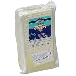 Wholesale Valbreso Feta Loaf Form 10 lbs-2ct Case Bulk