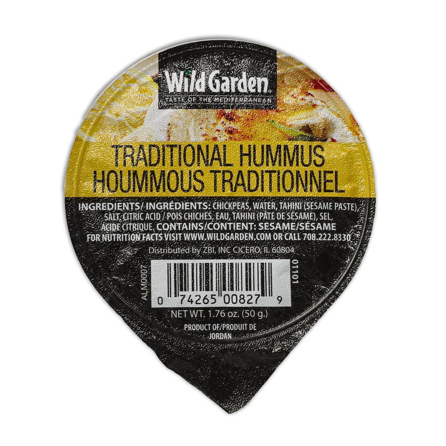 Wild Garden Traditional Hummus 1.76 Oz Cup