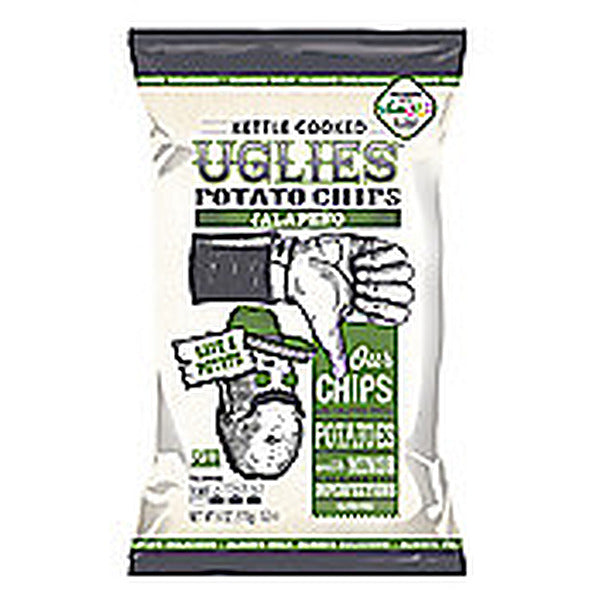 Uglies Jalapeno Kettle Chips 6 oz Bag