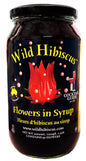 Wholesale Wild Hibiscus Flowers In Syrup 2.5 lb-4ct Case Bulk