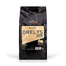 Wholesale Valrhona Orelys Feves Blond Chocolate 6.6 lb Bag- Bulk
