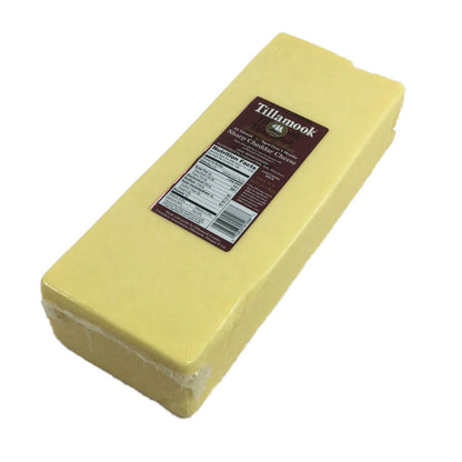 Wholesale Tillamook County Creamery Vintage White Sharp Cheddar 10 lb- Bulk