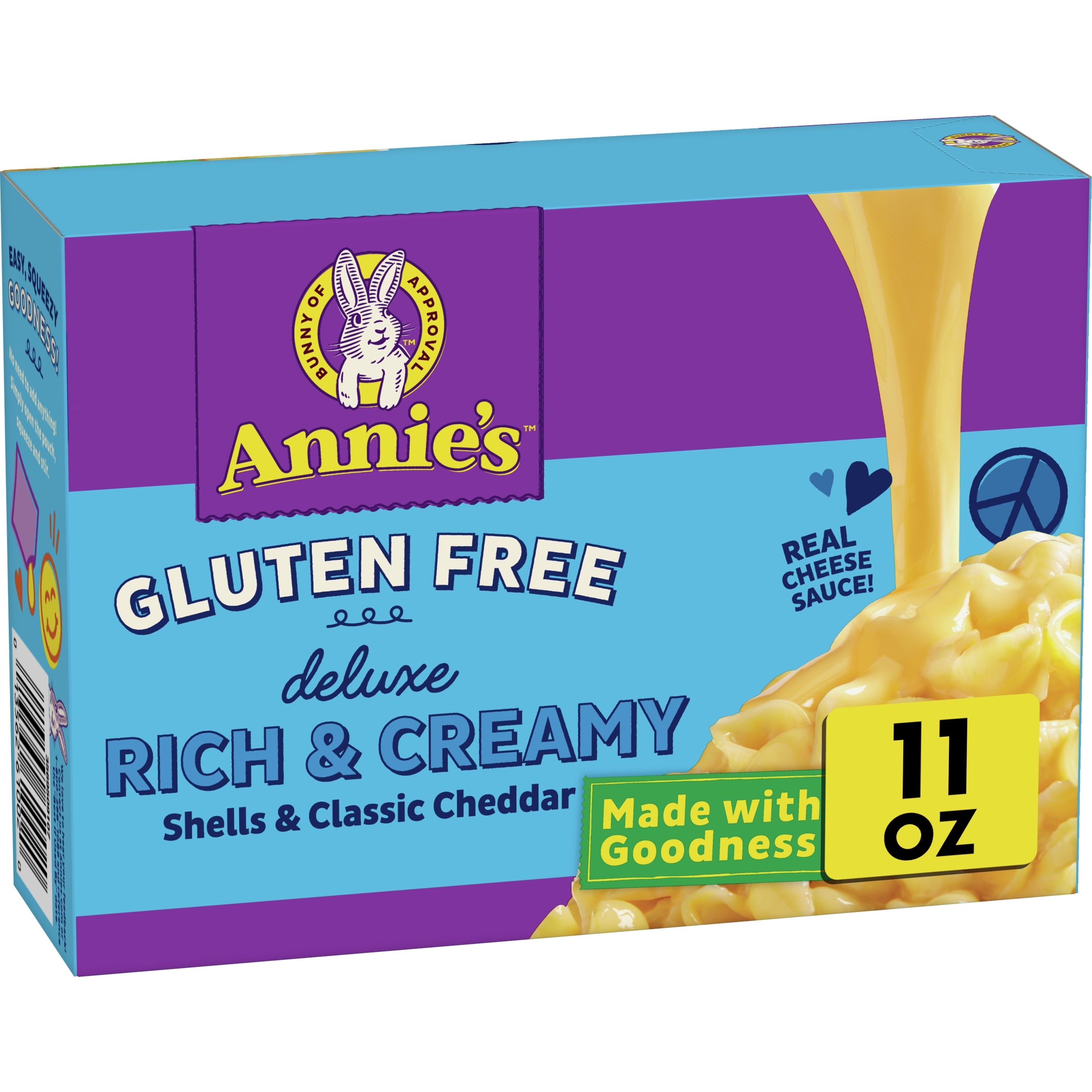 Annie's Homegrown Deluxe Rich & Creamy Macaroni & Cheese 11 Oz Box