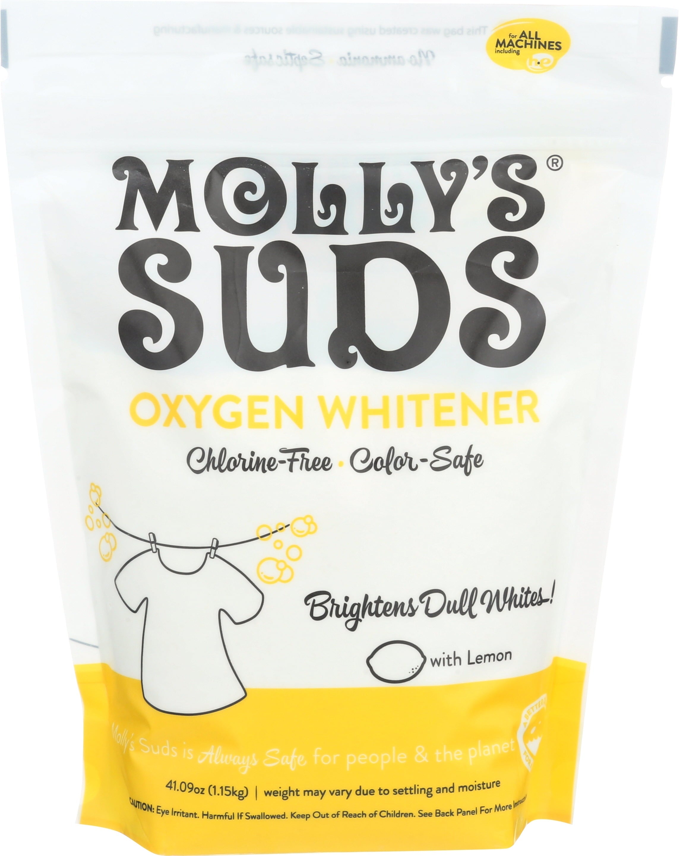 Mollys Suds Oxygen Whitener 41.09 Oz