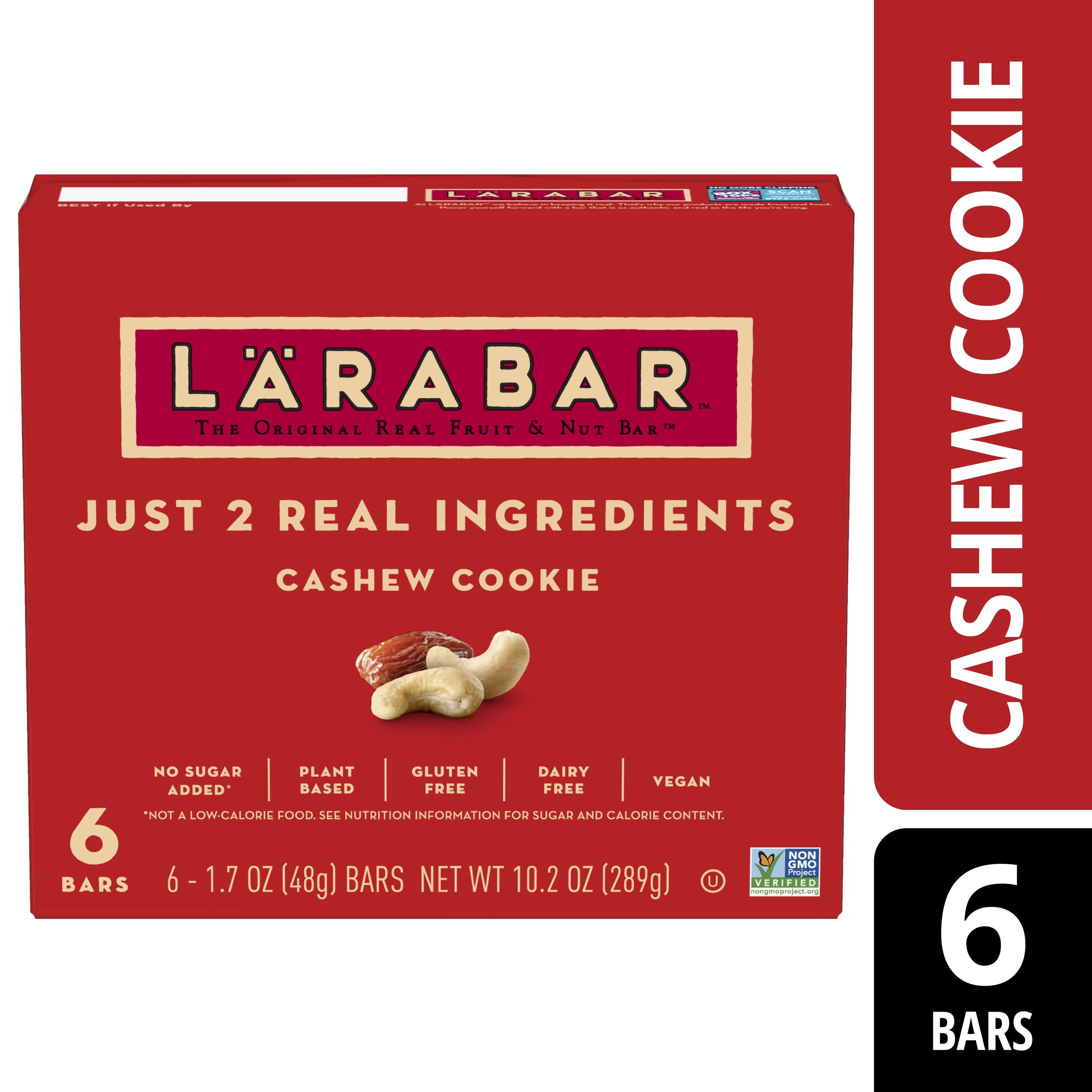 Larabar Cashew Cookie Protein Bar 10.2 Oz