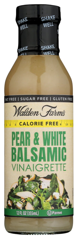 Walden Farms Pear & White Balsamic Vinaigrette 12 Fl Oz