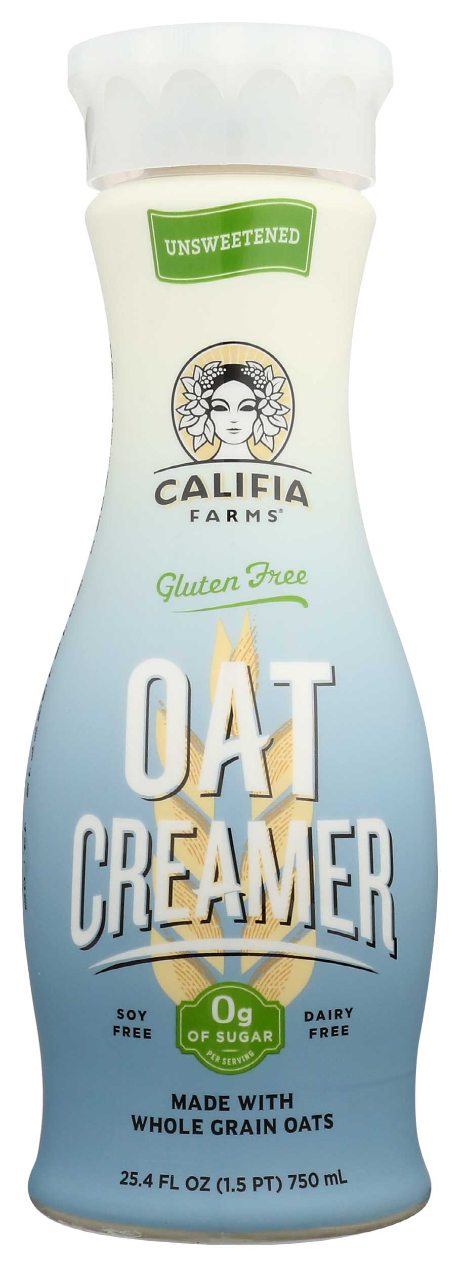 Califia Unsweetened Oatmilk Creamer 25.4 Fl Oz Bottle