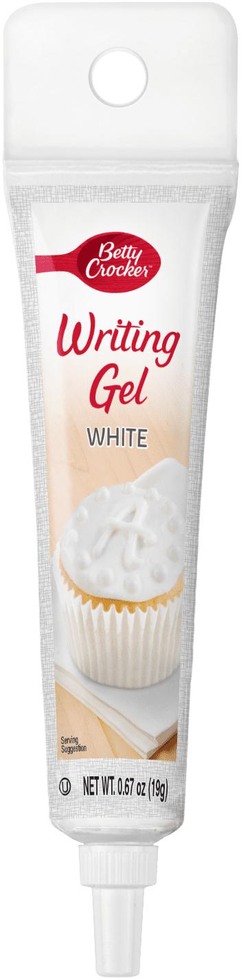 Betty Crocker Gel Decorative White 0.68 oz Tube