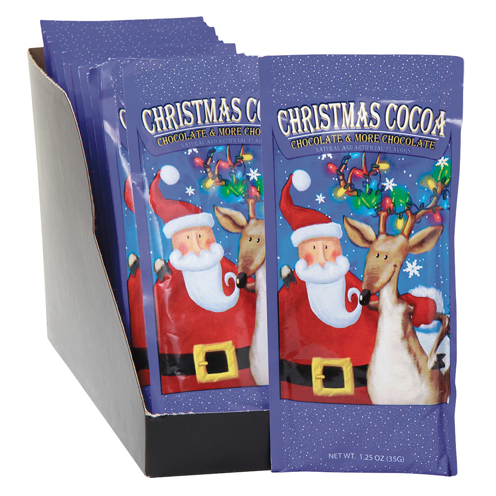 Wholesale Christmas Buddies Hot Cocoa Packet 1.25 Oz- Bulk