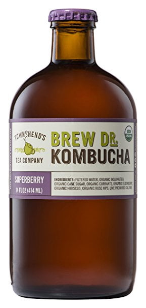 Brew Dr. Kombucha Superberry 14 oz Bottle