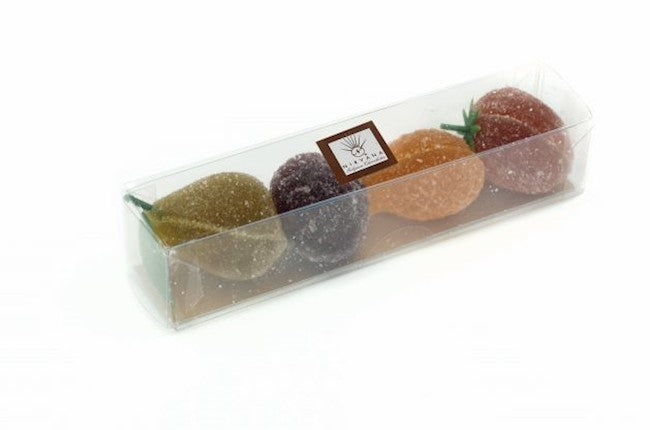 Wholesale Pc. Nirvana Pates De Fruits (Fruit Jellies) In Cello Box 2.8 Oz.-12 Ct Case Bulk