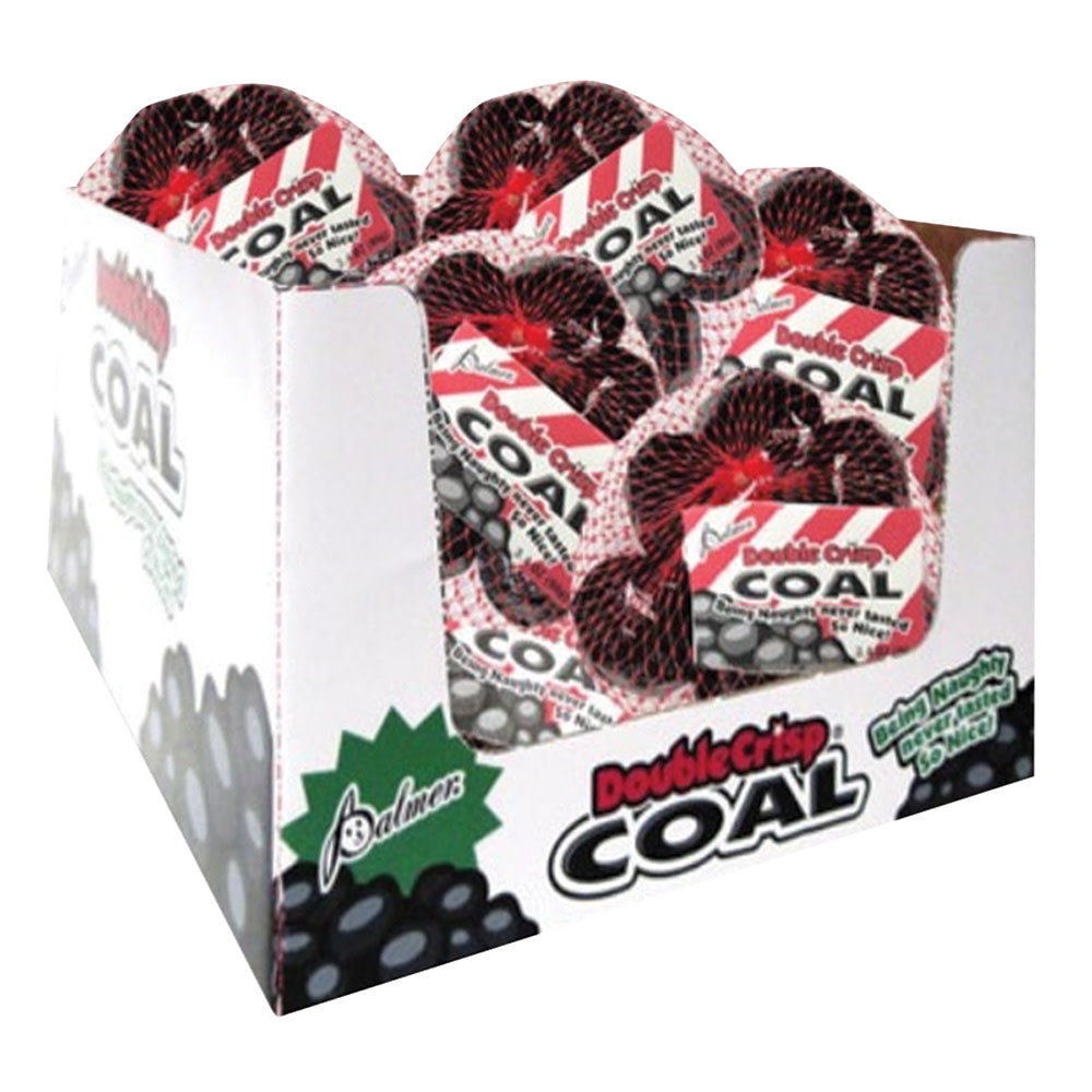 Wholesale Double Crisp Candy Coal 3.1 Oz Bag-18ct Case Bulk