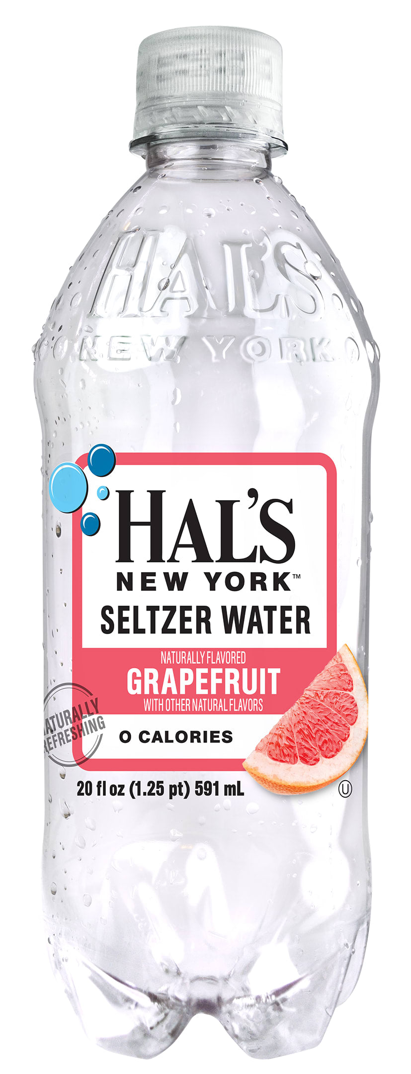 Wholesale Hals Ny 24/20Oz Grapefruit Seltzer-24 Ct Case Bulk