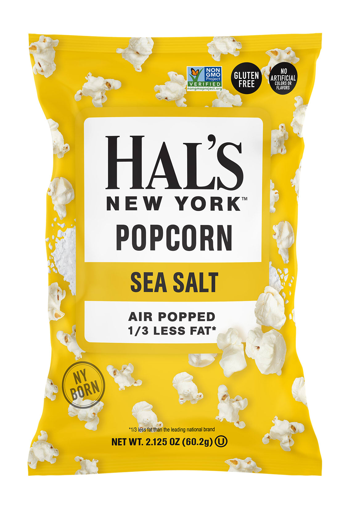 Wholesale Hals Ny Popcorn 12/Large Pack Sea Salt- Bulk