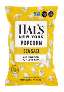 Wholesale Hals Ny Popcorn 12/Large Pack Sea Salt- Bulk