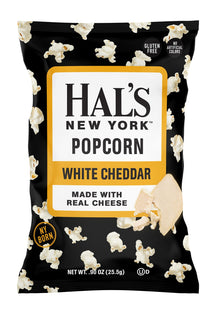 Wholesale Hals Ny Popcorn 24/.90 Oz Pack White Cheddar Small Bag- Bulk