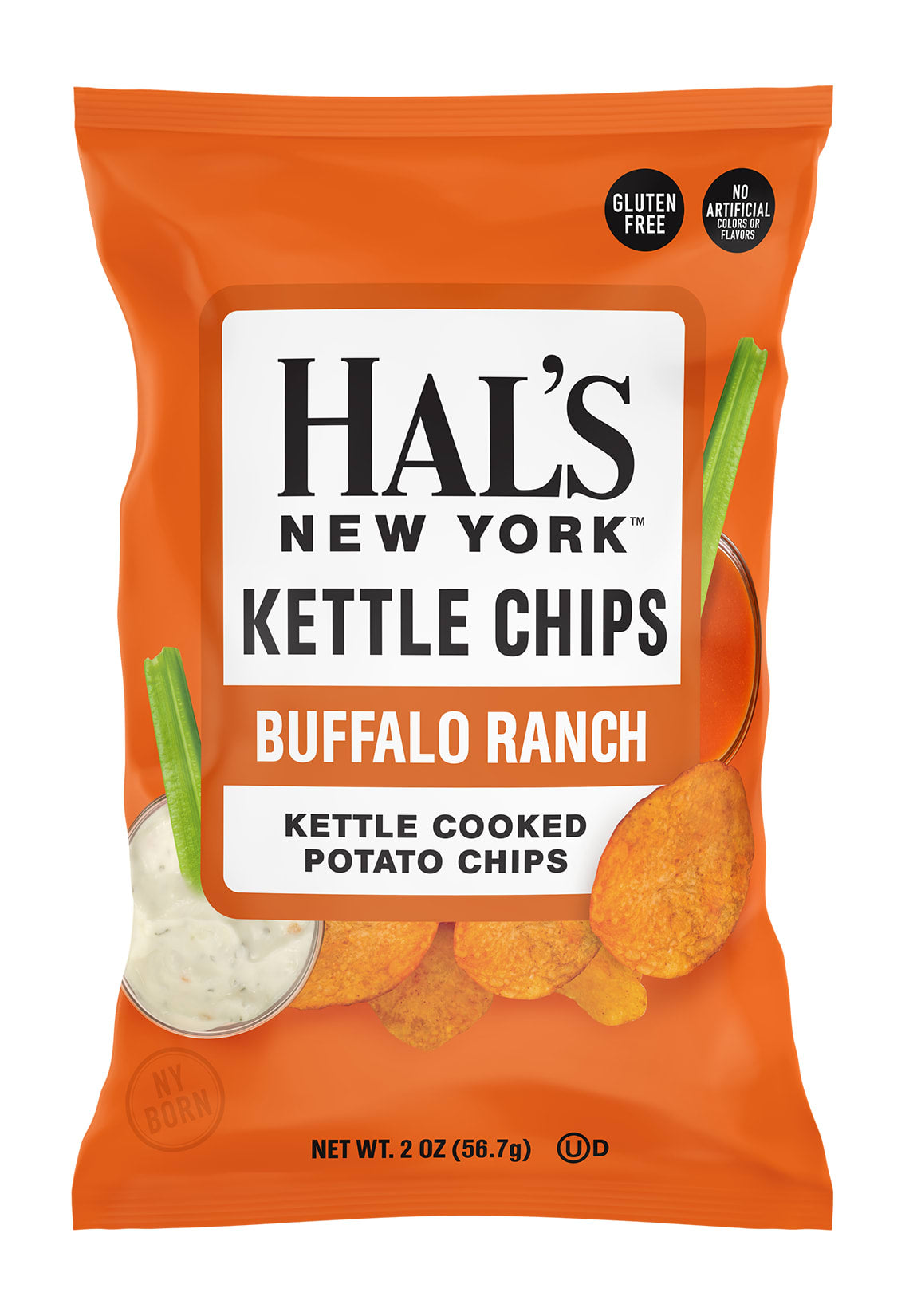 Wholesale Hals Ny Chips 24/Small Buffalo Ranch- Bulk