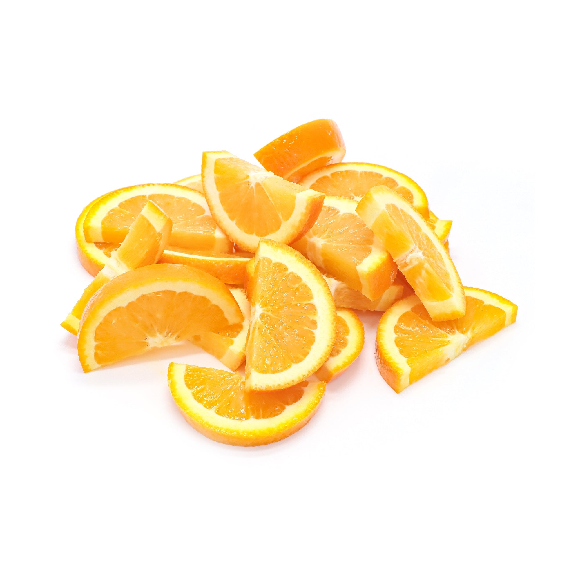 Wholesale BoxNCase Half Moon Orange Sections-5 LB Bulk