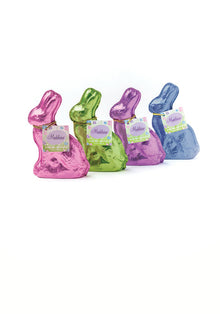 Wholesale 2½ Oz. Single Color Foiled Rabbits- Bulk