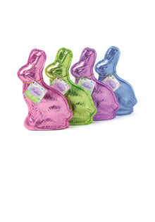 Wholesale Madelaine Chocolate 6 Oz. Single Color Foiled Rabbits- Bulk