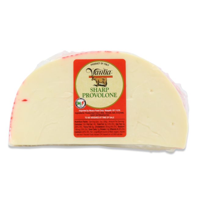 Wholesale Vantia Italian Sharp Provolone Cheese 9 oz- Bulk