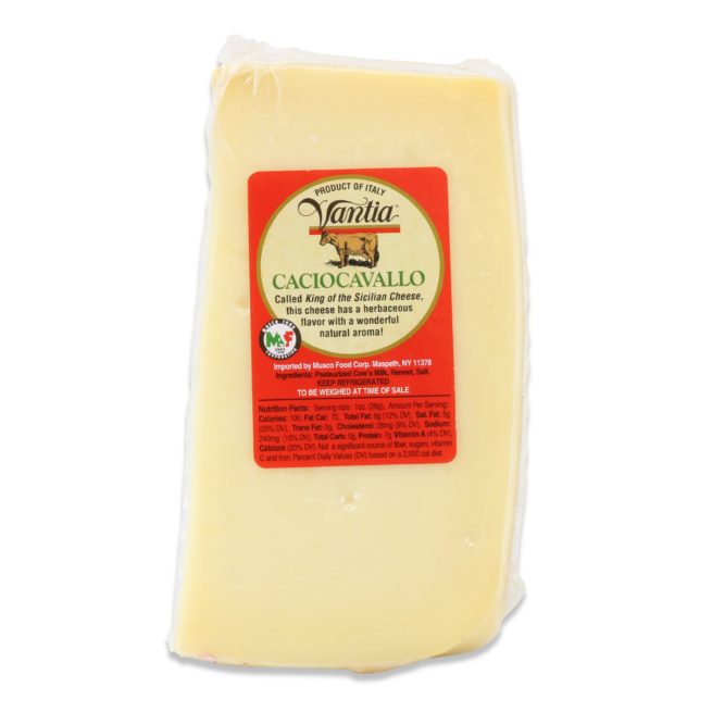 Wholesale Vantia Caciocavallo Piece Cheese 9 oz- Bulk