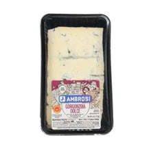Wholesale Ambrosi Gorgonzola Dolce Wedge Cheese 7 oz- Bulk