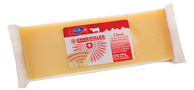 Wholesale Emmi Emmentaler Swiss Cheese 6 oz- Bulk
