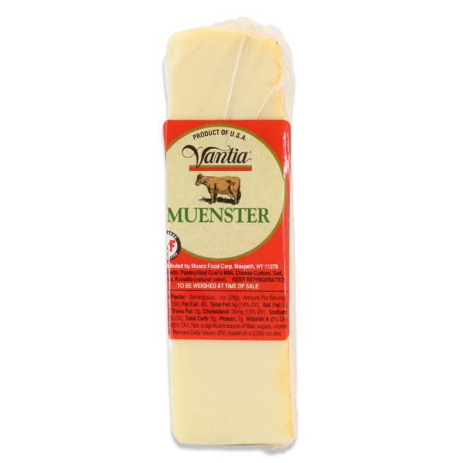 Vantia American Muenster – Piece Cheese 9 OZ