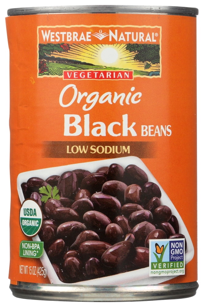 Westbrae Foods Organic Black Beans 15 Oz.