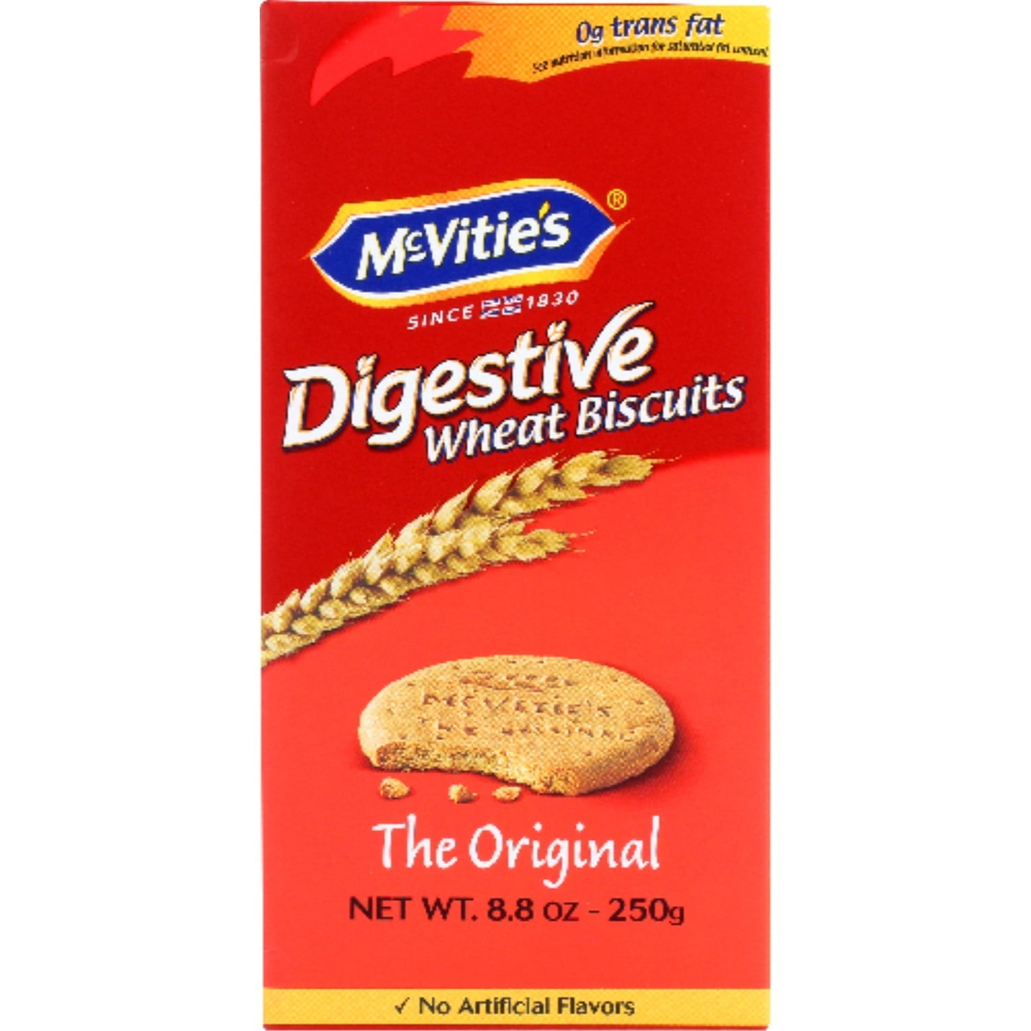 McVitie's Digestive Wheat Biscuits, Original, 8.8 Oz