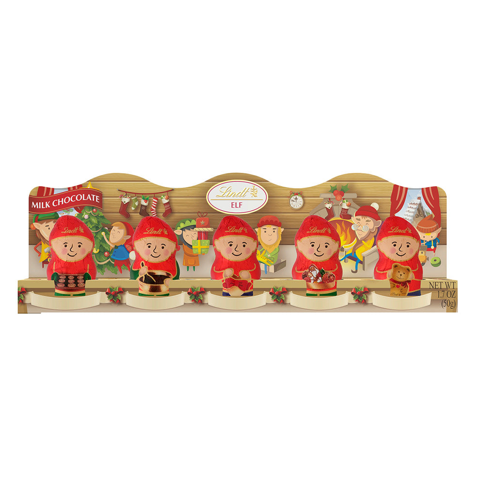 Wholesale Lindt Milk Chocolate Mini Elf 1.7 Oz-12ct Case Bulk