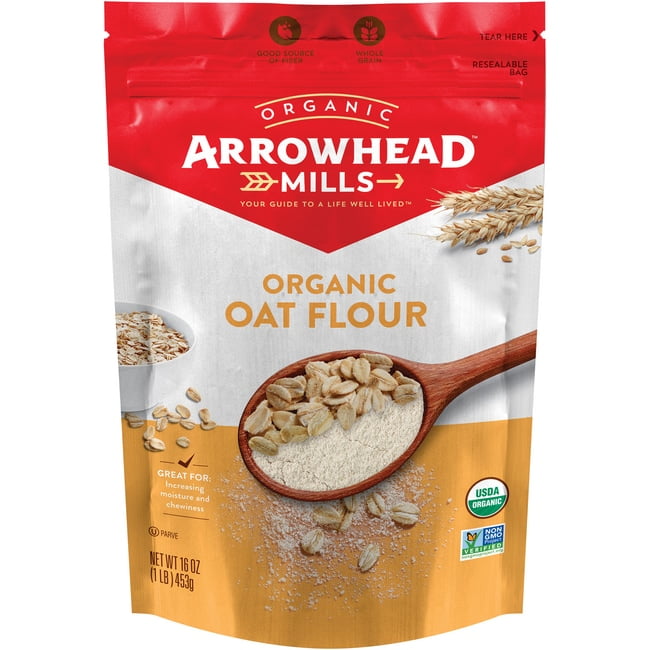 Arrowhead Mills Organic Oat Flour 30 g Bag