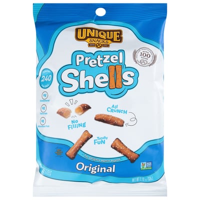 Unique Pretzel Original Shells 2.12 Oz