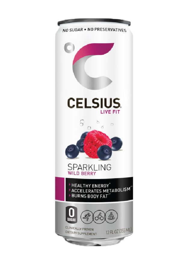 Wholesale Celsius 12/12 Oz Sparkling Wild Berry-12 Ct Case Bulk