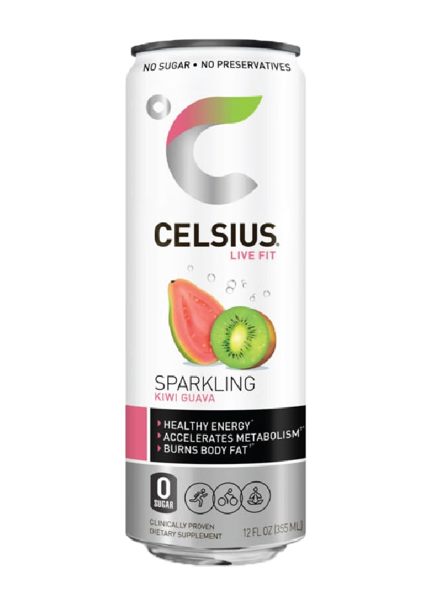 Wholesale Celsius 12/12 Oz Sparkling Kiwi Guava-12 Ct Case Bulk